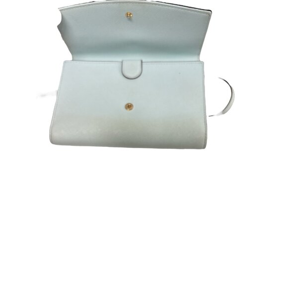 Kate Spade New York Light Blue Crossbody Wallet Bag With Gold Accent - Picture 4 of 6